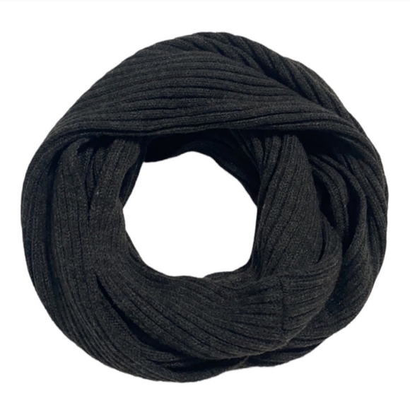 Dark Gray Infinity Scarf - Picture 1 of 6